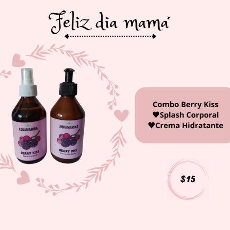 Berry Kiss crema y splash